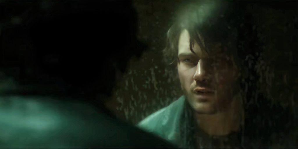Return to Silent Hill: Christophe Gans to Release Film in Early 2026, Three Years After Production Wrap-Up, Officially Confirmed 1 jeremy irvine as james sunderland looking worried in a dirty mirror in return to silent hill 1 jeremy-irvine-as-james-sunderland-looking-worried-in-a-dirty-mirror-in-return-to-silent-hill-1