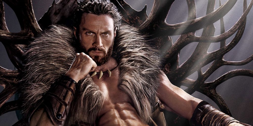 Kraven the Hunter: Marvel/Sony's First R-Rated Film, He Bit Off a Nose with His Mouth; Releases Trailer 1 kraven the hunter poster aaron taylor johnson kraven-the-hunter-poster-aaron-taylor-johnson