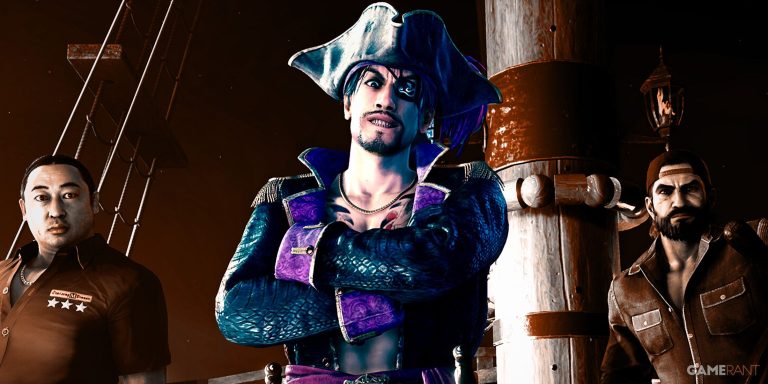 like-a-dragon-pirate-yakuza-in-hawaii-goro-majima-arms-crossed-orange-background-2x1-composite