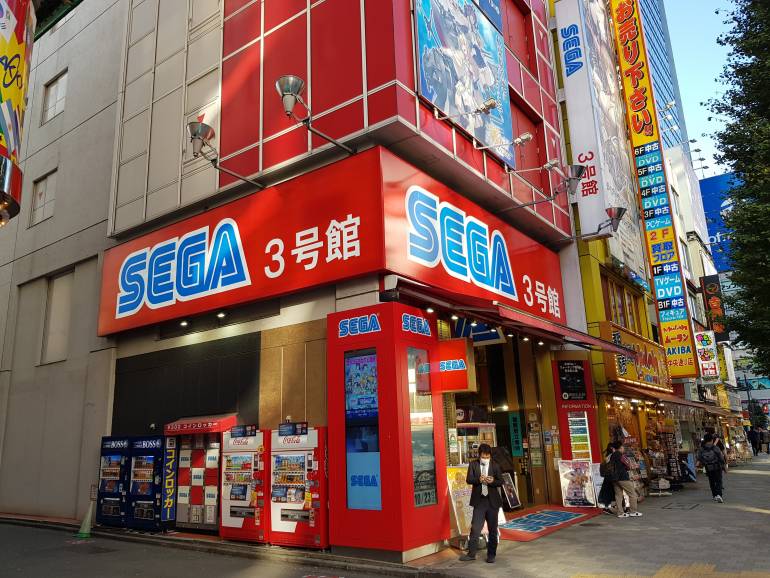 Sega to Open Its First Official Store in Tokyo 1 sega number 3 entrance gdl 770x578 1 sega-number-3-entrance_gdl-770x578